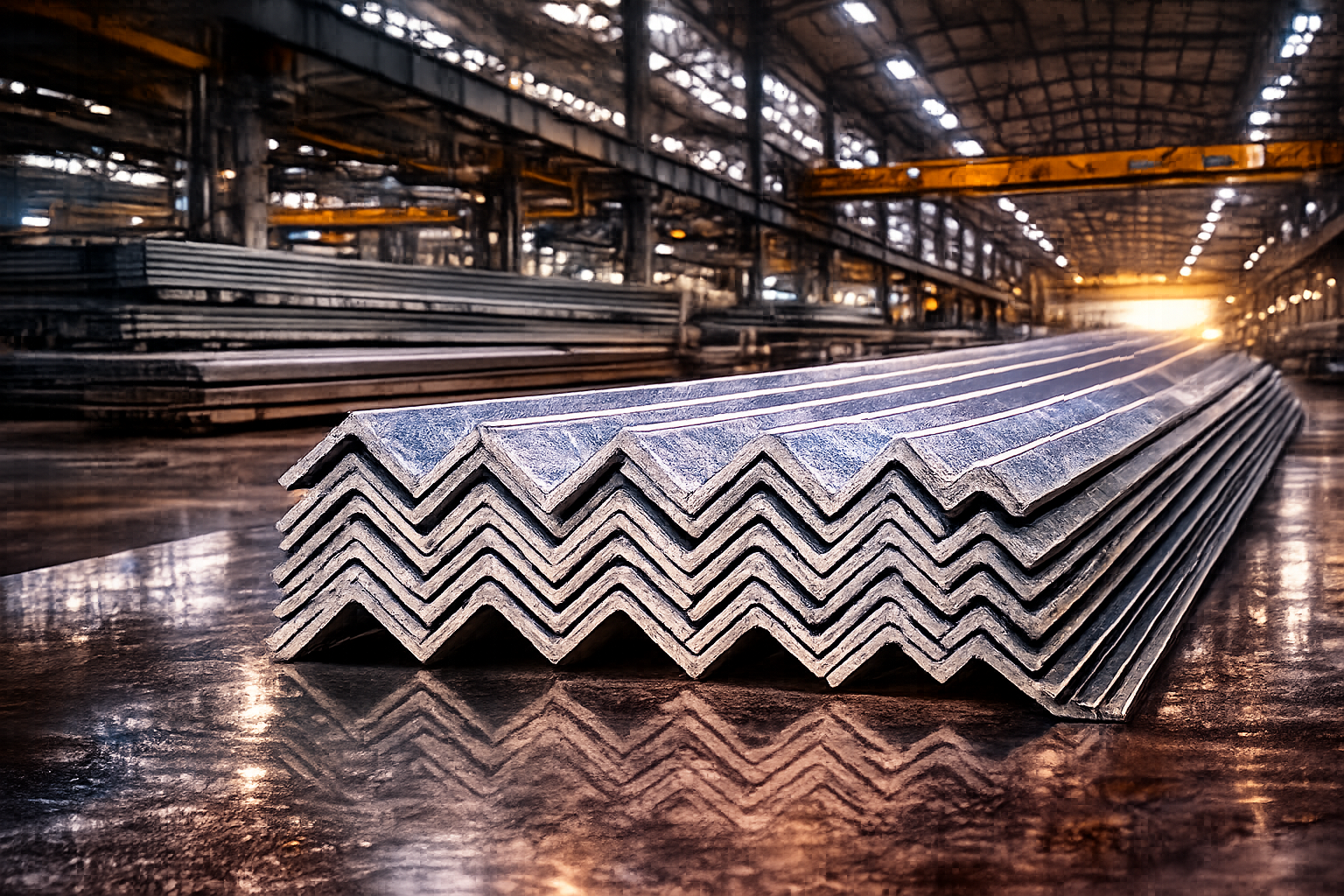 High-quality structural steel angles
