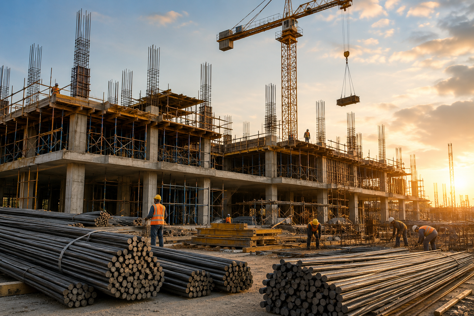 Construction industry site