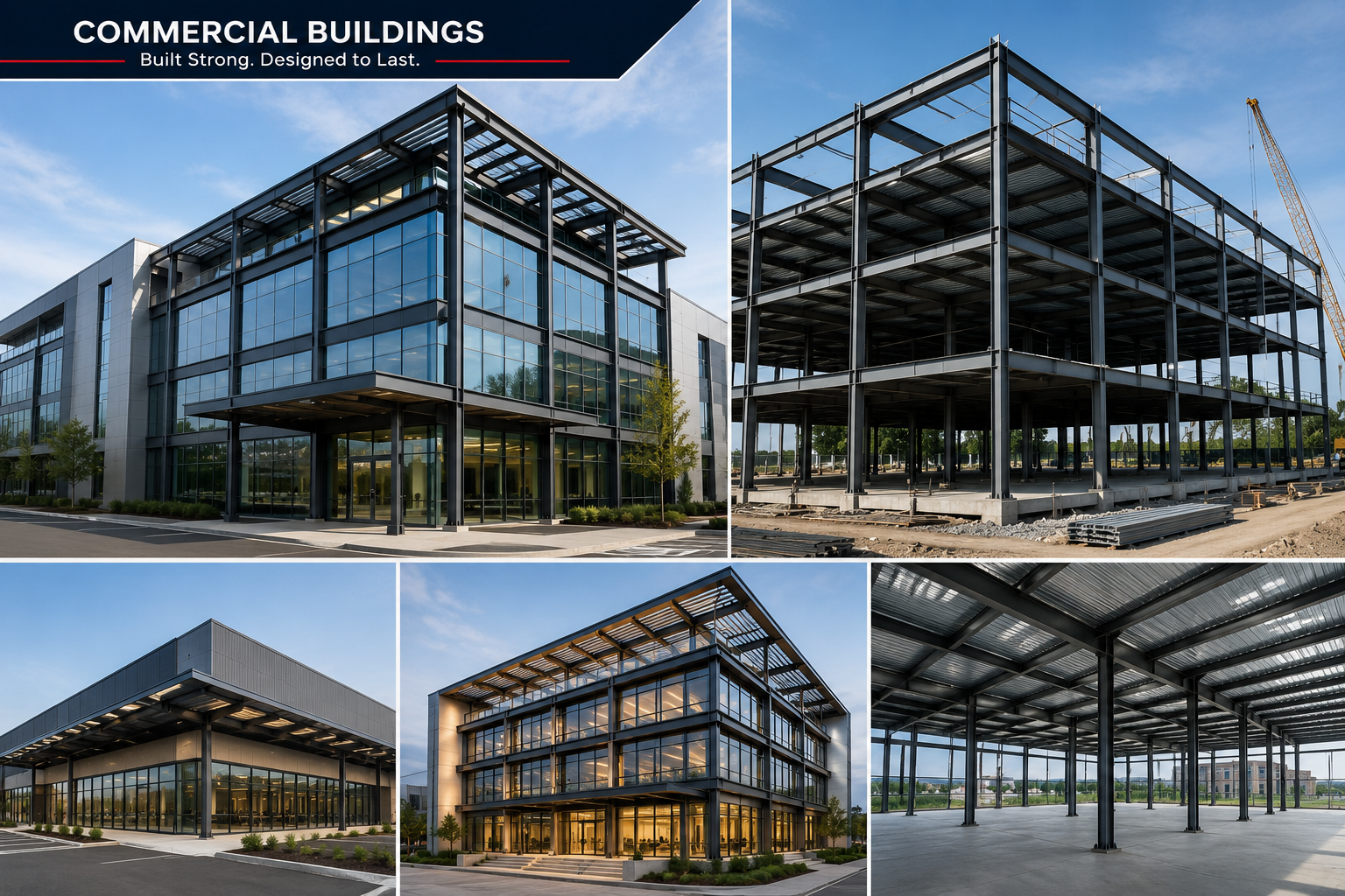 Commercial building construction