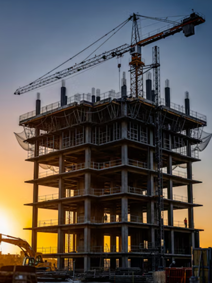 Construction industry crane