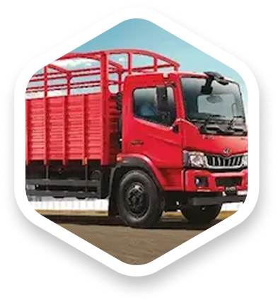 Delivery truck loaded for dispatch